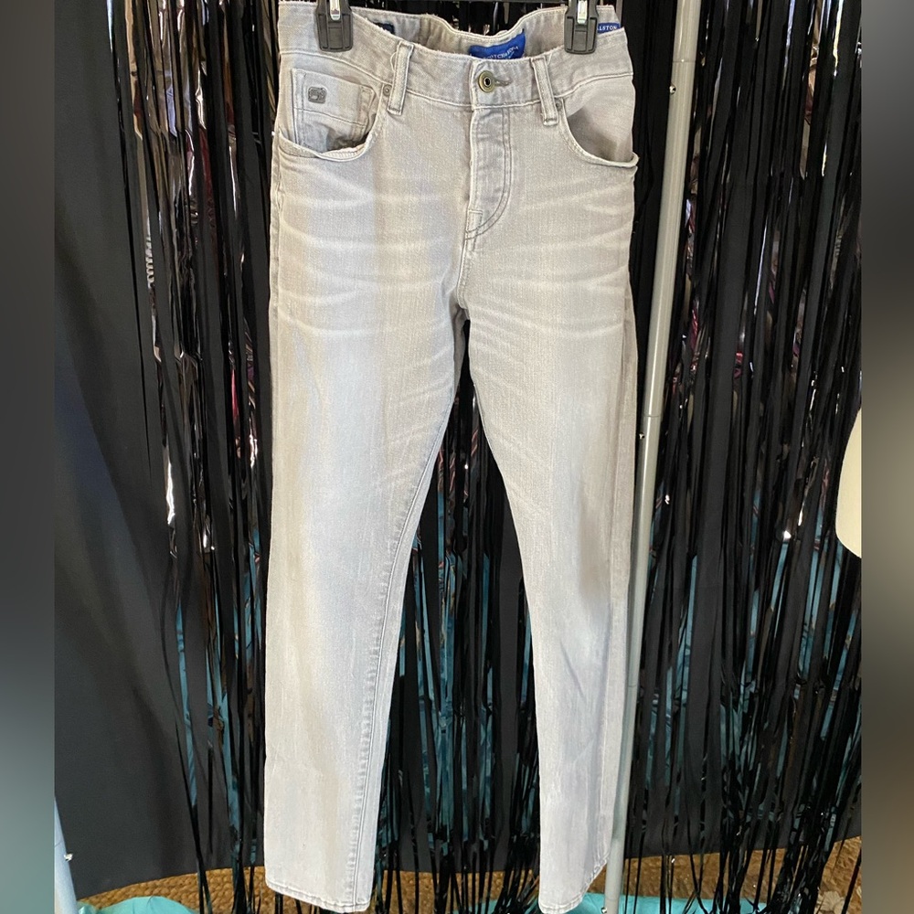 SCOTCH & SODA GREY WASHED JEANS